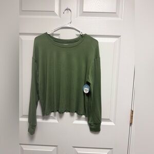 Arizona Jean‎ Company Forest Green Sleepwear Top Size M